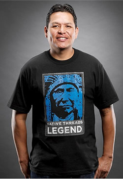 native threads t shirts