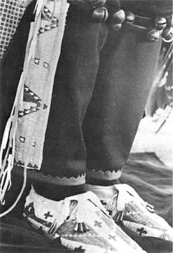 Sioux Beadwork - Beaded Leggings and Moccasins